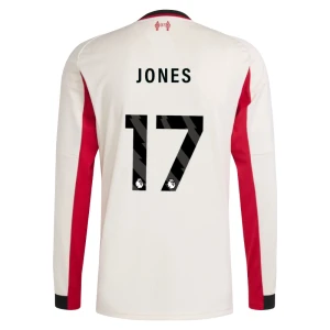 Maglia Calcio Liverpool FC 2025-26 Jones #17 Trasferta Uomo Manica Lunga
