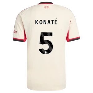 Maglia Calcio Liverpool FC 2025-26 Konate #5 Trasferta Uomo