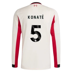 Maglia Calcio Liverpool FC 2025-26 Konate #5 Trasferta Uomo Manica Lunga