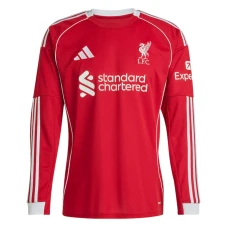 Maglia Calcio Liverpool FC 2025-26 Prima Uomo Manica Lunga