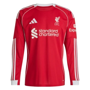 Maglia Calcio Liverpool FC 2025-26 Prima Uomo Manica Lunga