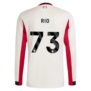 Maglia Calcio Liverpool FC 2025-26 Rio #73 Trasferta Uomo Manica Lunga