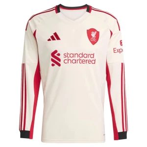 Maglia Calcio Liverpool FC 2025-26 Trasferta Uomo Manica Lunga