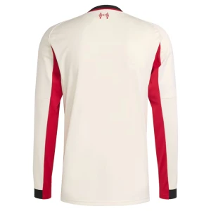 Maglia Calcio Liverpool FC 2025-26 Trasferta Uomo Manica Lunga