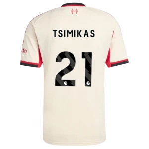 Maglia Calcio Liverpool FC 2025-26 Tsimikas #21 Trasferta Uomo
