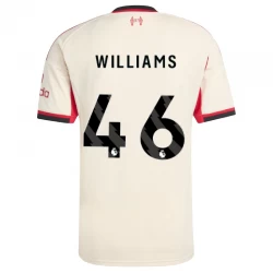 Maglia Calcio Liverpool FC 2025-26 Williams #46 Trasferta Uomo