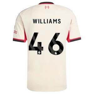 Maglia Calcio Liverpool FC 2025-26 Williams #46 Trasferta Uomo