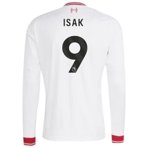 Maglia Calcio Liverpool FC 2026-27 Alexander Isak #9 Trasferta Uomo Manica Lunga