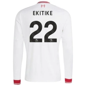 Maglia Calcio Liverpool FC 2026-27 Ekitike #22 Trasferta Uomo Manica Lunga