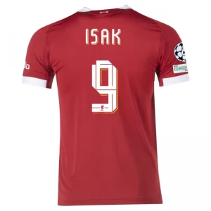 Maglia Calcio Liverpool FC Alexander Isak #9 2025-26 Champions League Prima Uomo