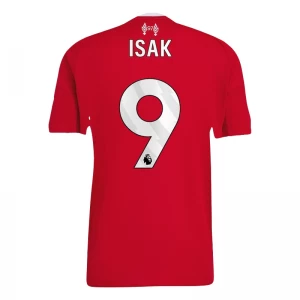 Maglia Calcio Liverpool FC Alexander Isak #9 2025-26 Prima Uomo Manica Lunga