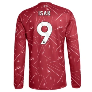 Maglia Calcio Liverpool FC Alexander Isak #9 2026-27 Prima Uomo Manica Lunga