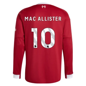 Maglia Calcio Liverpool FC Alexis Mac Allister #10 2025-26 Prima Uomo Manica Lunga