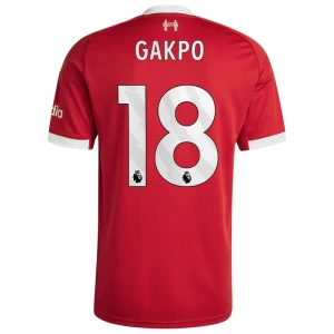 Maglia Calcio Liverpool FC Cody Gakpo #18 2025-26 Prima Uomo
