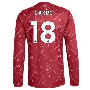 Maglia Calcio Liverpool FC Cody Gakpo #18 2026-27 Prima Uomo Manica Lunga