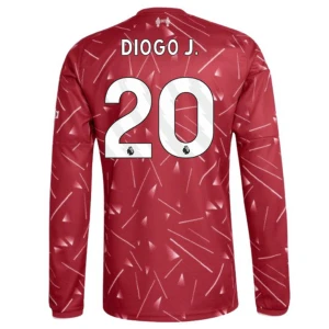 Maglia Calcio Liverpool FC Diogo J. #20 2026-27 Prima Uomo Manica Lunga