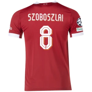 Maglia Calcio Liverpool FC Dominik Szoboszlai #8 2025-26 Champions League Prima Uomo