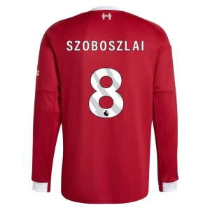 Maglia Calcio Liverpool FC Dominik Szoboszlai #8 2025-26 Prima Uomo Manica Lunga