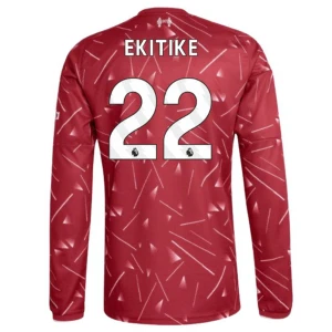 Maglia Calcio Liverpool FC Ekitike #22 2026-27 Prima Uomo Manica Lunga
