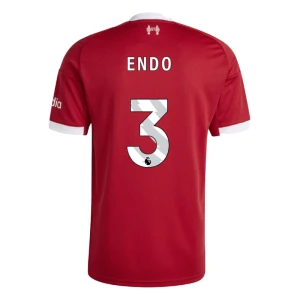 Maglia Calcio Liverpool FC Endo #3 2025-26 Prima Uomo