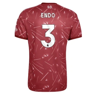 Maglia Calcio Liverpool FC Endo #3 2026-27 Prima Uomo
