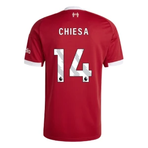Maglia Calcio Liverpool FC Federico Chiesa #14 2025-26 Prima Uomo