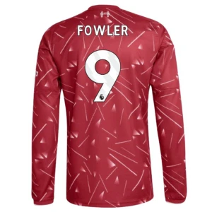 Maglia Calcio Liverpool FC Fowler #9 2026-27 Prima Uomo Manica Lunga