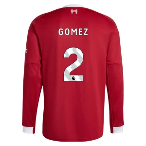 Maglia Calcio Liverpool FC Gomez #2 2025-26 Prima Uomo Manica Lunga