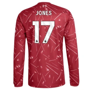 Maglia Calcio Liverpool FC Jones #17 2026-27 Prima Uomo Manica Lunga