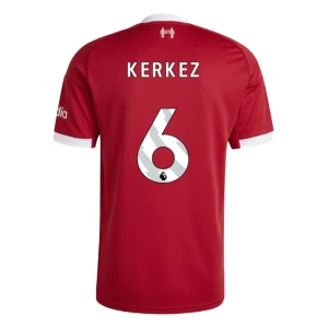Maglia Calcio Liverpool FC Kerkez #6 2025-26 Prima Uomo