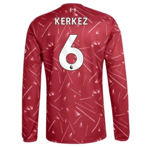 Maglia Calcio Liverpool FC Kerkez #6 2026-27 Prima Uomo Manica Lunga