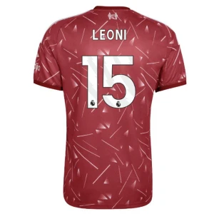 Maglia Calcio Liverpool FC Leoni #15 2026-27 Prima Uomo