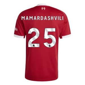 Maglia Calcio Liverpool FC Mamardashvili #25 2025-26 Prima Uomo