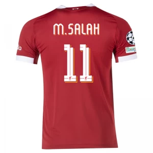 Maglia Calcio Liverpool FC Mohamed Salah #11 2025-26 Champions League Prima Uomo