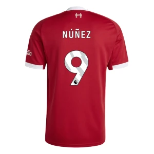 Maglia Calcio Liverpool FC Nunez #9 2025-26 Prima Uomo