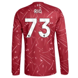 Maglia Calcio Liverpool FC Rio #73 2026-27 Prima Uomo Manica Lunga