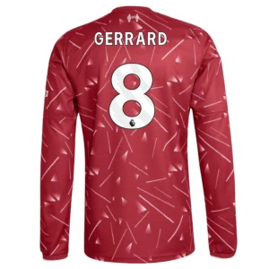 Maglia Calcio Liverpool FC Steven Gerrard #8 2026-27 Prima Uomo Manica Lunga