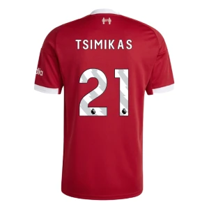 Maglia Calcio Liverpool FC Tsimikas #21 2025-26 Prima Uomo