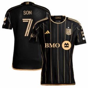 Maglia Calcio Los Angeles FC Son Heung-min #7 2025-26 Prima Uomo