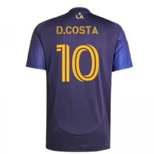 Maglia Calcio Los Angeles Galaxy 2025-26 D. Costa #10 Trasferta Uomo