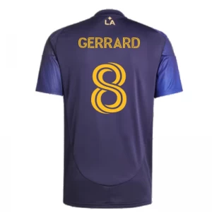 Maglia Calcio Los Angeles Galaxy 2025-26 Steven Gerrard #8 Trasferta Uomo