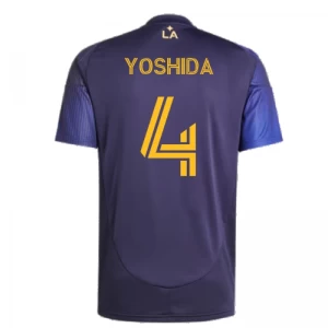 Maglia Calcio Los Angeles Galaxy 2025-26 Yoshida #4 Trasferta Uomo