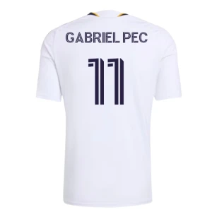 Maglia Calcio Los Angeles Galaxy Gabriel Pec #11 2026-27 Prima Uomo