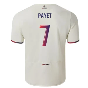 Maglia Calcio LOSC Lille 2025-26 Dimitri Payet #7 Trasferta Uomo