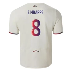 Maglia Calcio LOSC Lille 2025-26 E. Mbappe #8 Trasferta Uomo