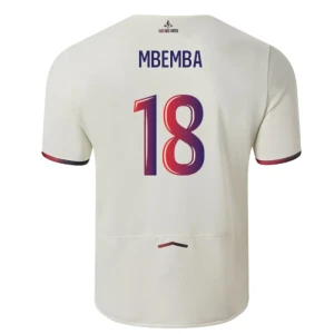 Maglia Calcio LOSC Lille 2025-26 Mbemba #18 Trasferta Uomo