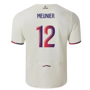 Maglia Calcio LOSC Lille 2025-26 Meunier #12 Trasferta Uomo
