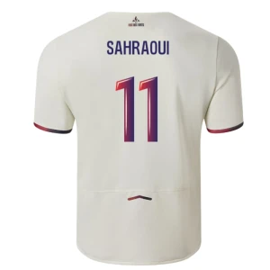 Maglia Calcio LOSC Lille 2025-26 Sahraoui #11 Trasferta Uomo