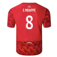 Maglia Calcio LOSC Lille E. Mbappe #8 2025-26 Prima Uomo