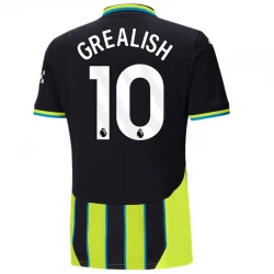 Maglia Calcio Manchester City 2024-25 Jack Grealish #10 Trasferta Uomo